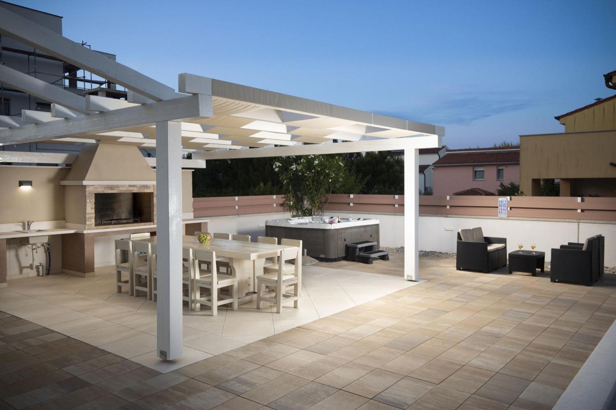 Villa Olivia - New And Modern House With Pool, Souna, Jacuzzi & Playground, Liznjan - Istra Екстер'єр фото